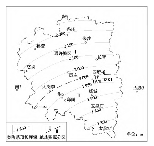 通許縣中深層地熱資源分布規(guī)律-地大熱能