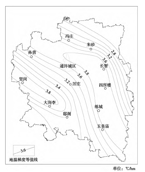 通許縣中深層地熱資源分布規(guī)律-地大熱能