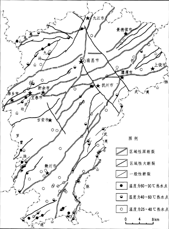 江西省地?zé)豳Y源分布規(guī)律-地?zé)衢_發(fā)利用-地大熱能